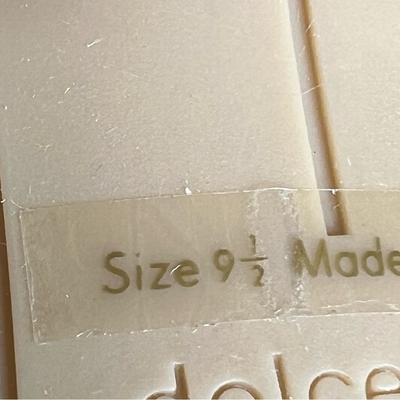 DOLCE VITA Block Heel Strappy Slip On Slide Sandals - Picture 9 of 10